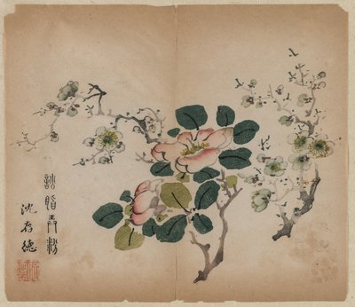 開花プルナス、1368-1644。 作： Unbekannt