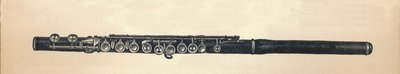 フルート、1895年。 作： Unbekannt