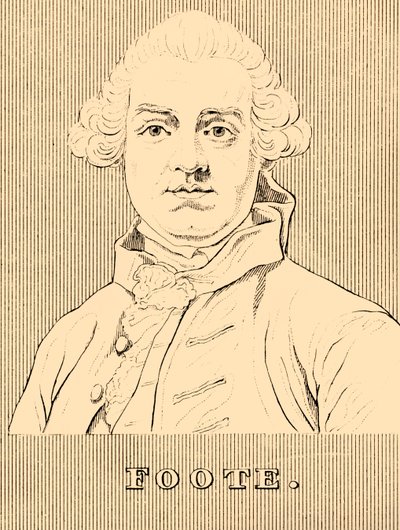 Foote、1720-1777、1830。 作： Unbekannt