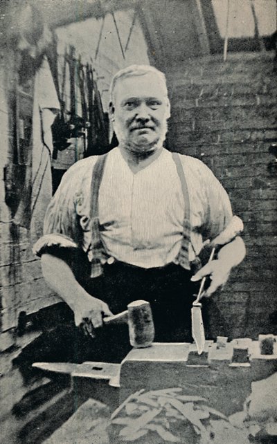 ブレードの鍛造、c1917 作： Unbekannt