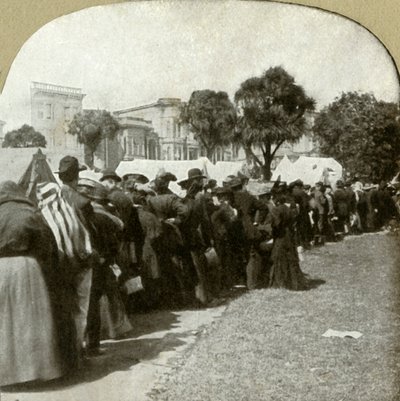 1906年、ジェファーソンスクエアでパン製造ラインを結成。 作： Unbekannt