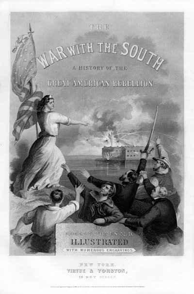 サムター要塞、サウスカロライナ州チャールストン、1862-1867 作： Unbekannt