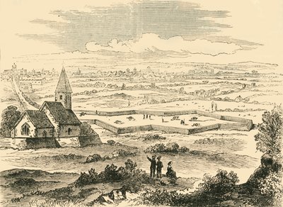 オールドセントパンクラスの要塞、c1876。 作： Unbekannt