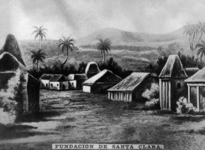 サンタクララの設立、1699年、1920年代 作： Unbekannt