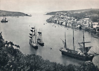 Fowey-港への入り口、1895 作： Unbekannt