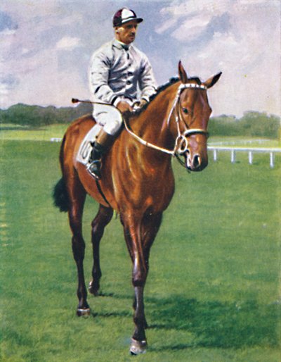 Foxglove II。ジョッキー：G.リチャーズ、1939 作： Unbekannt