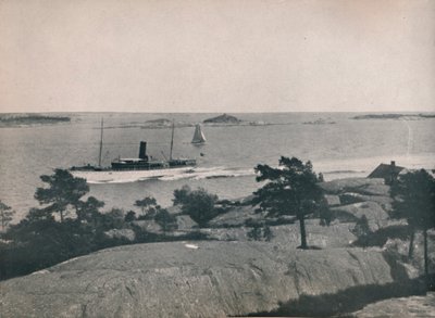 1914年、クリスチャニアフィヨルドから。 作： Unbekannt
