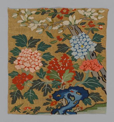 椅子のパネルからの断片中国、カッス、清王朝 1644-1911、16541772。 作： Unbekannt