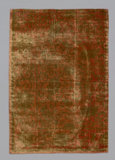 Fragment Furnishing Fabric, China, Qing dynasty 1644-1911, 17751850. 作： Unbekannt