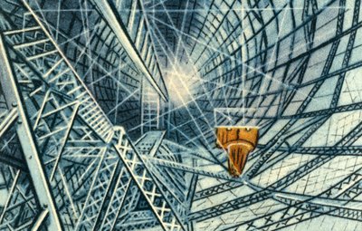 ツェッペリンのフレームワーク、1932年。 作： Unbekannt