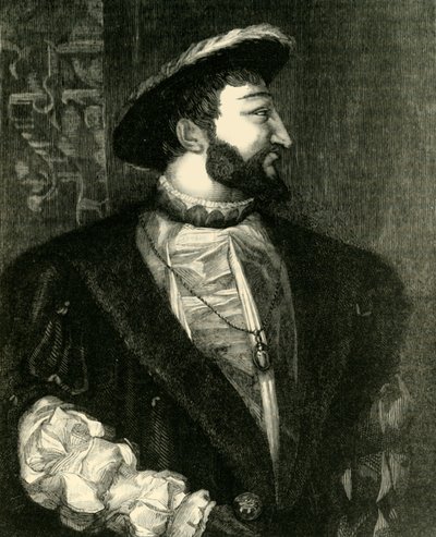 フランシスI、c1520-1540、1890。 作： Unbekannt
