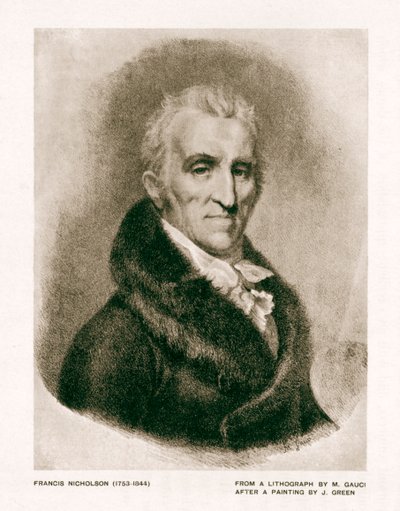 フランシス・ニコルソン1753-1844、c1900。 作： Unbekannt