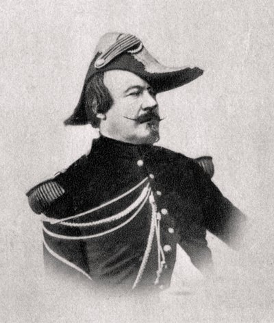 フランソワ・サザン・カンロベール、フランス将軍、1869 作： Unbekannt