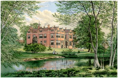 フランツホール、ケント、パワー家の家、c1880 作： Unbekannt