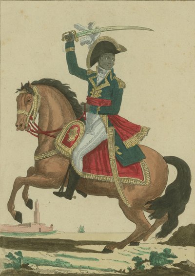 François-DominiqueToussaint Louverture 1743-1803、1800年頃。 作： Unbekannt
