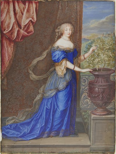 モンテスパン侯爵夫人フランソワ・アテナイ・ドゥ・ロシュシュアール 1640-1707年 1667年頃 作： Unbekannt