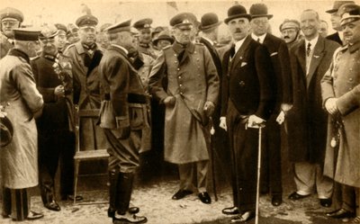 フランツフォンパーペンとクルトフォンシュライヒャー、1932年、1933年。 作： Unbekannt