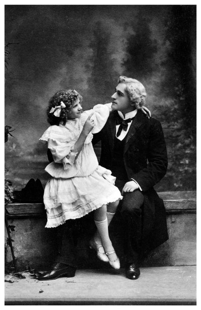 フレッドDデイビスとフロッシーヘイルデイビス、俳優、c1890-1919 作： Unbekannt