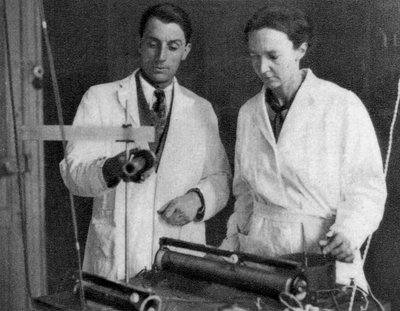 フレデリックジョリオとアイリーンジョリオキュリー、フランスの科学者、1935年 作： Unbekannt