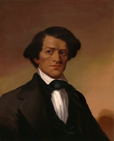 フレデリック・ダグラス、c。 1845年。 作： Unbekannt