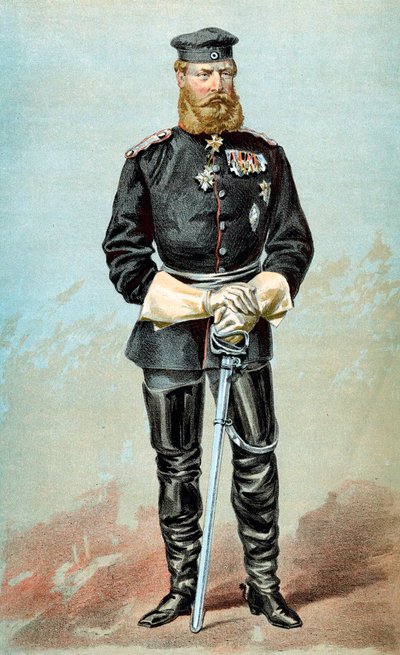 フレデリック3世1831-1888、ドイツ皇帝、1870年 作： Unbekannt