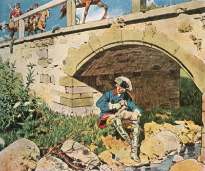 フレデリック大王は1745年、1936年に捕獲を回避しました。 作： Unbekannt