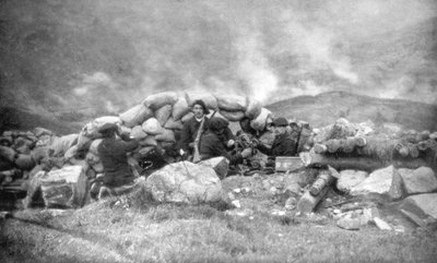 1926年1915年6月、アルザスで戦うフランスのシャセルアルペン 作： Unbekannt