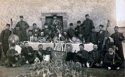 フランス外人部隊のクリスマス、アルジェリア、1910 作： Unbekannt