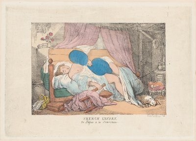 フランスの贅沢（Repos a la Francaise）、1800年から20年。 作： Unbekannt