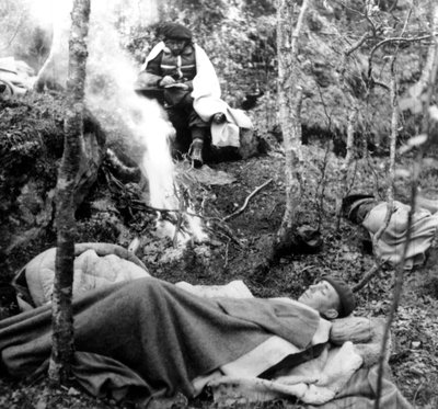 フランスのマキ野営地、フランス、1940-1944 作： Unbekannt