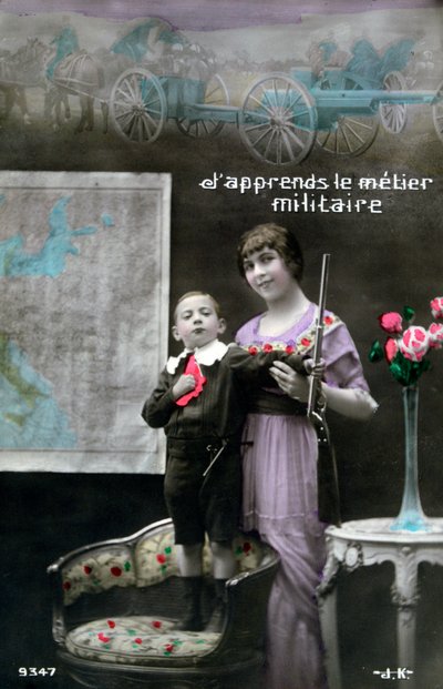 フランス第一次世界大戦のはがき、1914-1918 作： Unbekannt