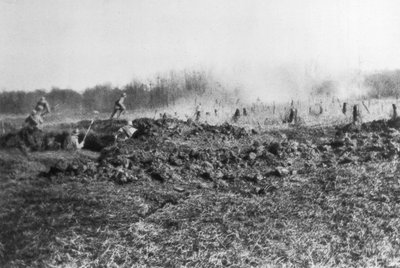 フランス、ソンムとオワーズ川の間のフランスの反撃、ピカルディ、1918 作： Unbekannt