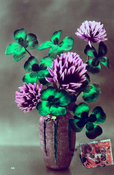 フランスの花のポストカード、c1900 作： Unbekannt