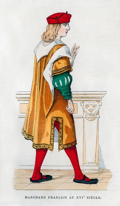 1882〜1884年の16世紀のフランス商人 作： Unbekannt
