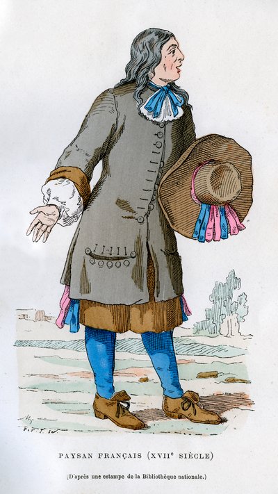 フランスの農民、17世紀1882-1884 作： Unbekannt