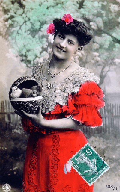 フランスのはがき、c1900 作： Unbekannt