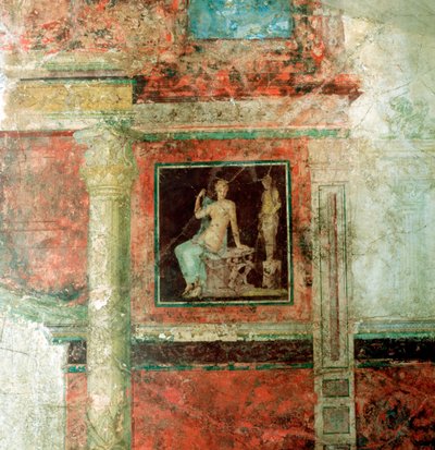 フレスコ、ヴィラファルネジーナ、ローマ、c1510-1519 作： Unbekannt