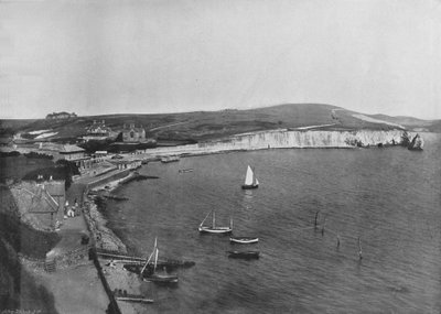淡水湾-町と湾、1895 作： Unbekannt