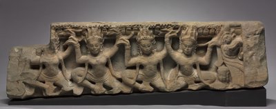 アプサラスとフリーズ、1100年代後半。 作： Unbekannt