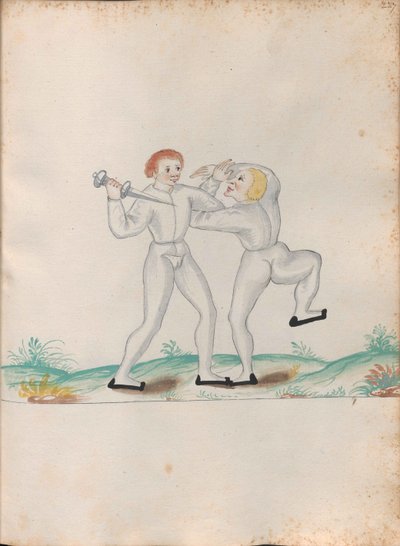 Schemata varia artis athleticae et gladiatoriae（さまざまな運動および剣闘士の芸術の図）から 作： Unbekannt