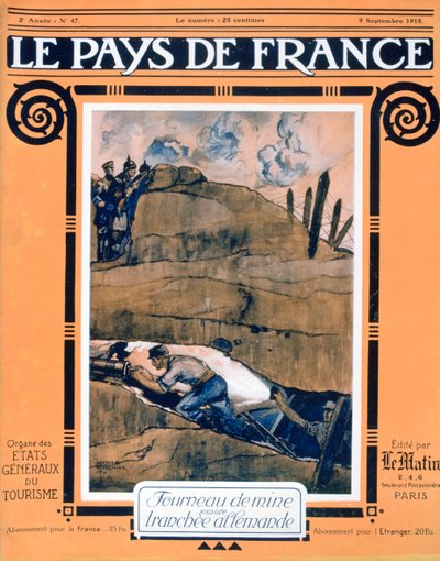 ルペイドフランスの表紙、1915年9月9日 作： Unbekannt