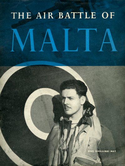 マルタの空中戦の表紙、1944年。 作： Unbekannt