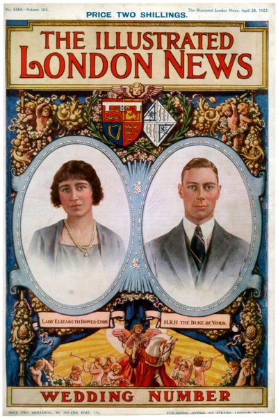 1923年4月28日The Illustrated London News Wedding Numberの表紙 作： Unbekannt