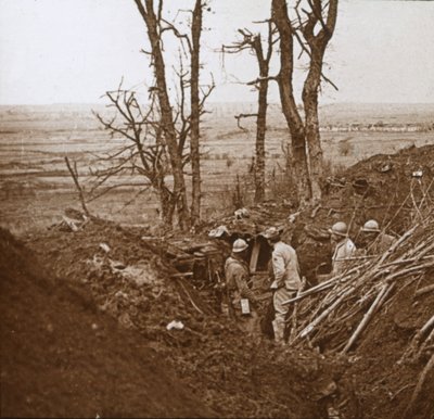 最前線、フランス北部のレパージュ、c1914-c1918。 作： Unbekannt