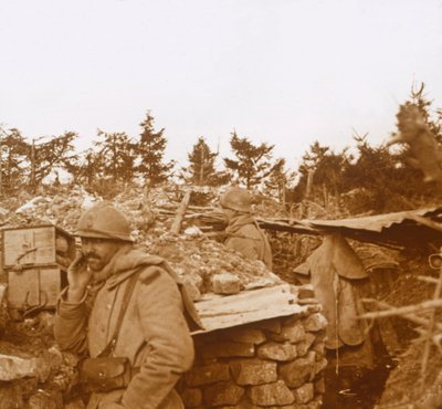 フロントライン、北フランス、ヴェルダン、1916 作： Unbekannt