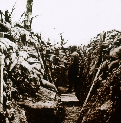 フランス、ボヌイユの最前線、c1914-c1918 作： Unbekannt