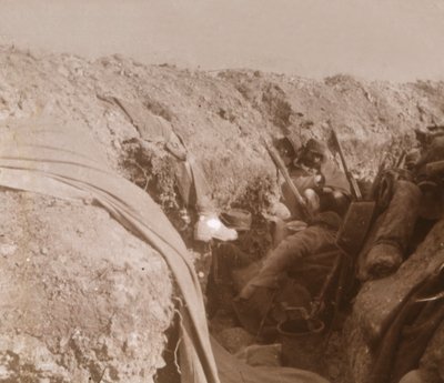 フロントライントレンチ、ボーセジュール、北フランス、c1914-c1918 作： Unbekannt