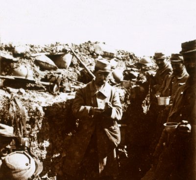 フロントライントレンチ、c1914-c1918 作： Unbekannt