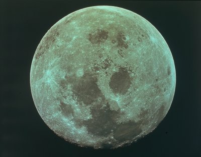 1969年7月22日、月の表側 作： Unbekannt