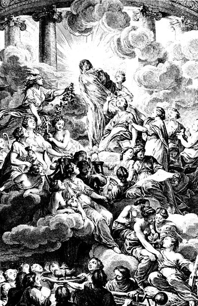 デニスディドロの百科事典、パリ、1751-80年の口絵 作： Unbekannt